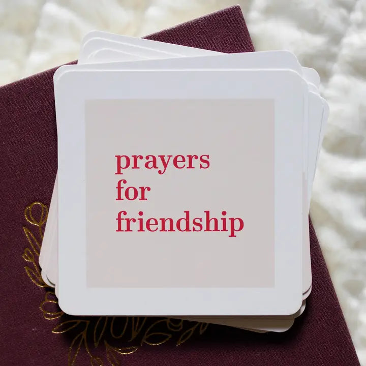 Prayers For Friendship Verse Card Set