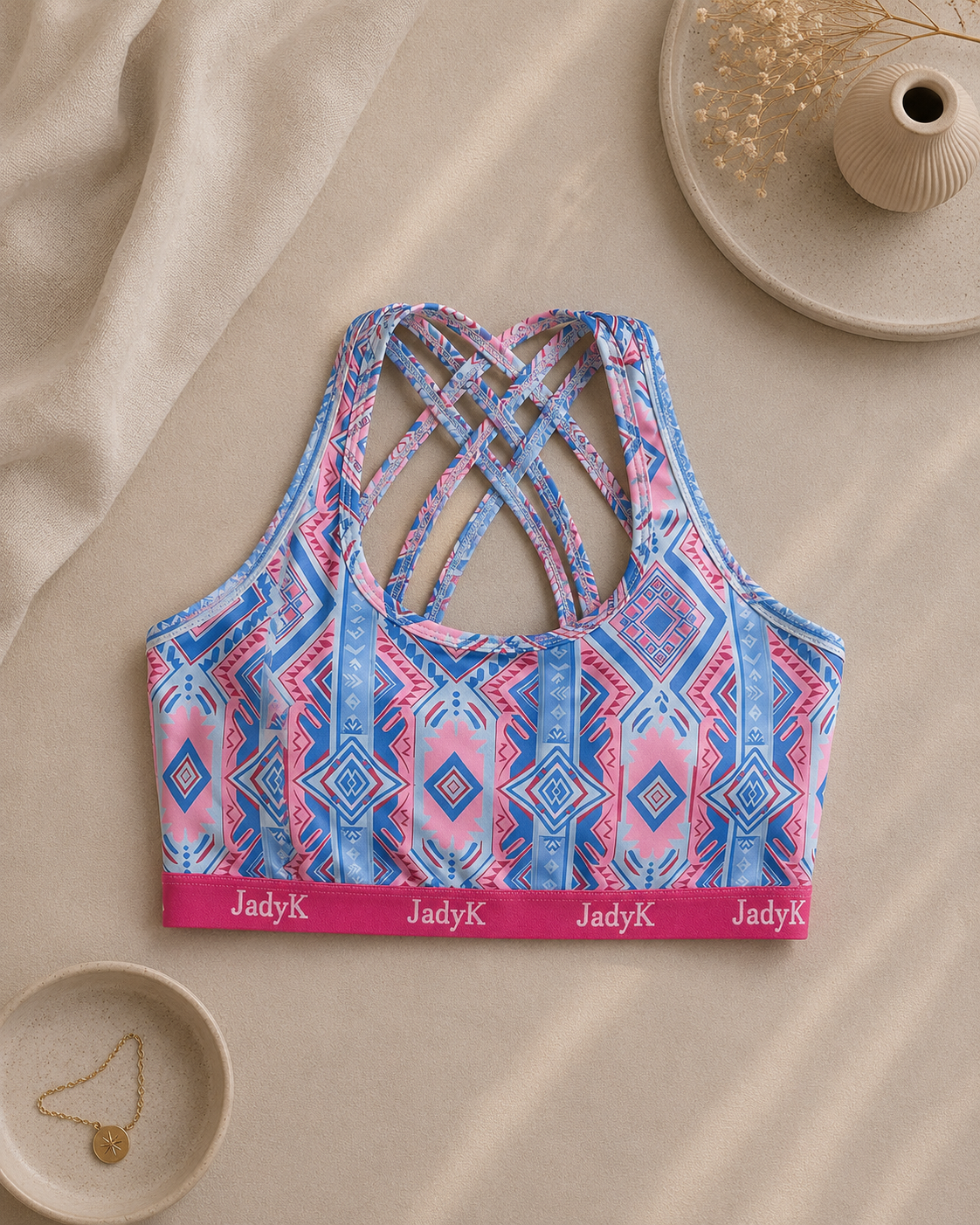Pre-Order Arya Triple Criss-Cross Bralette | JadyK Ships Apx. 7.15