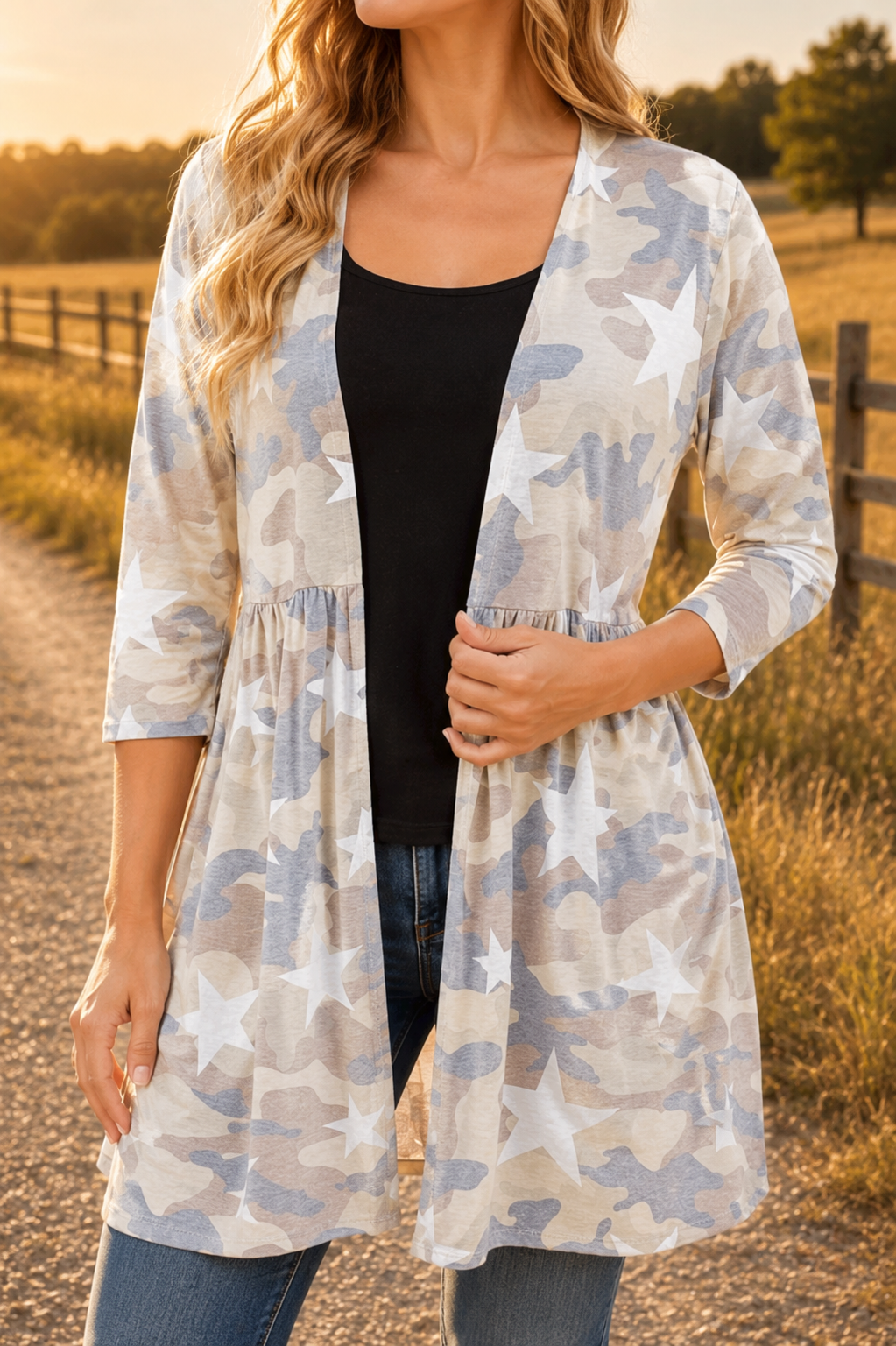 Heimish Camo Cardigan
