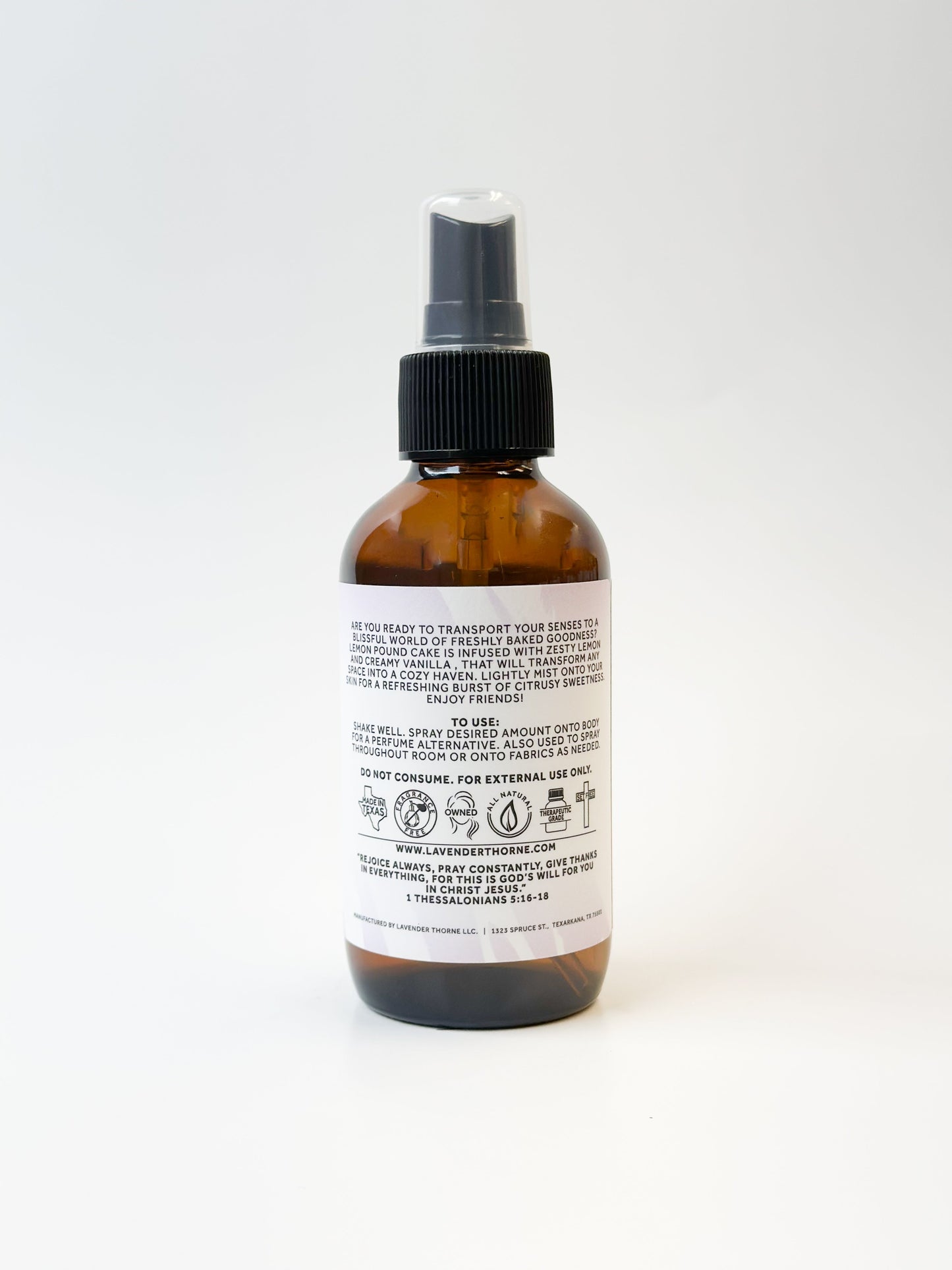 Lemon Pound Cake - Body Spray - Pre-Order