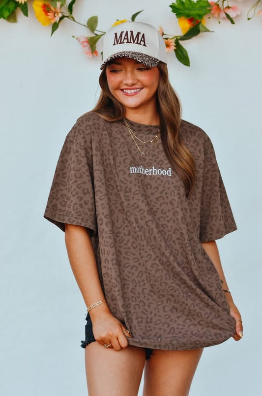 Motherhood Leopard Tee