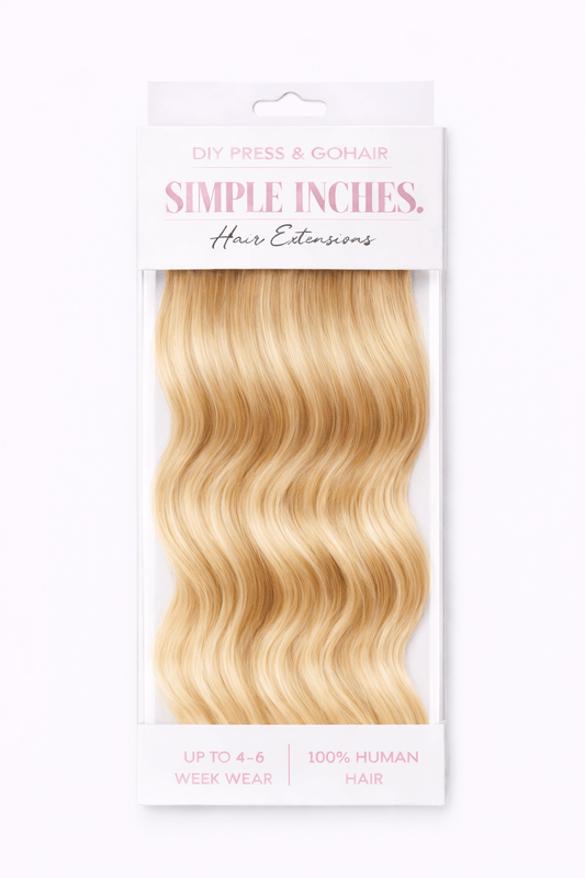 HONEY BUTTER BLONDE - Simple Inches. Hair Extensions