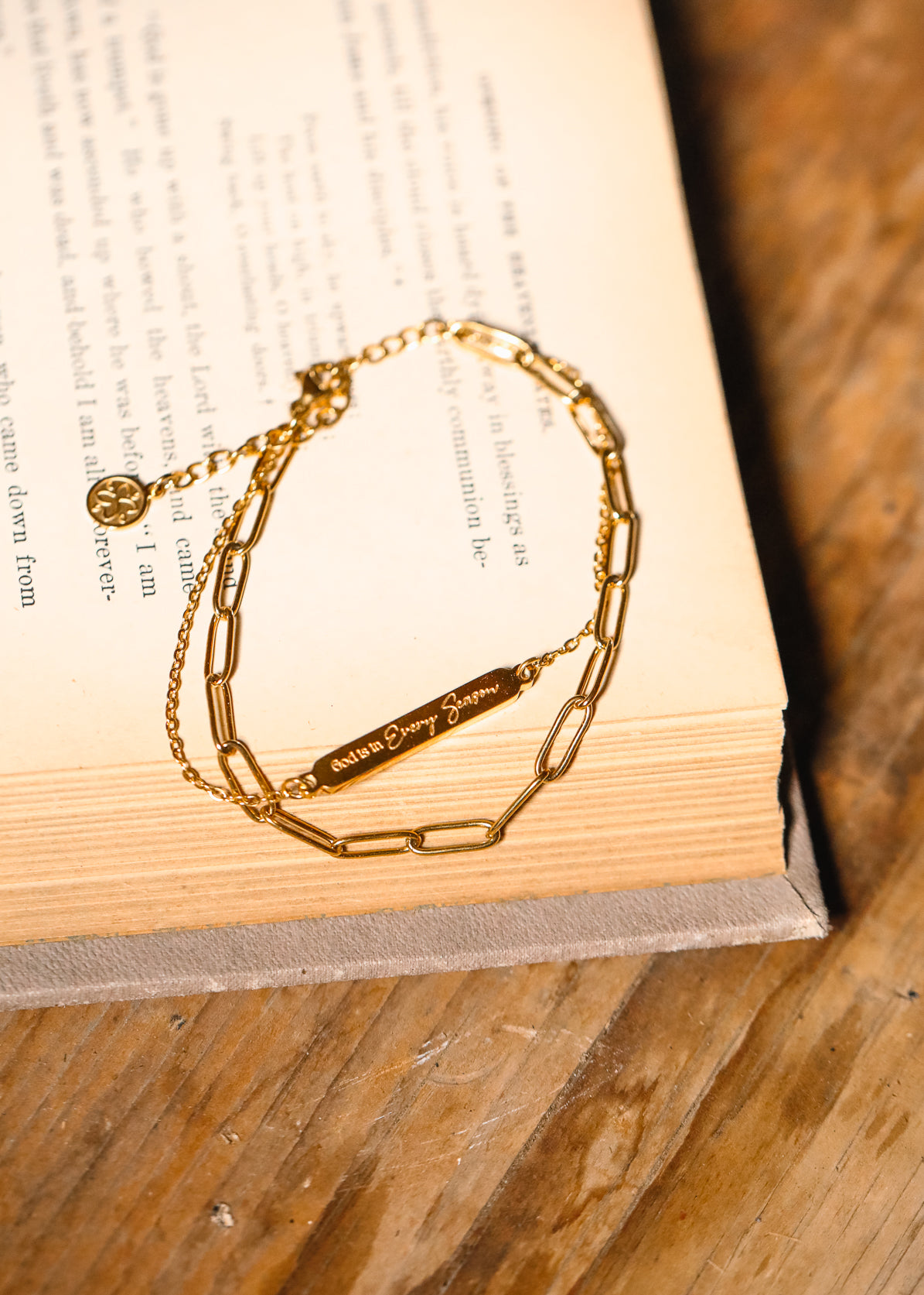 God's in Every Season Bracelet