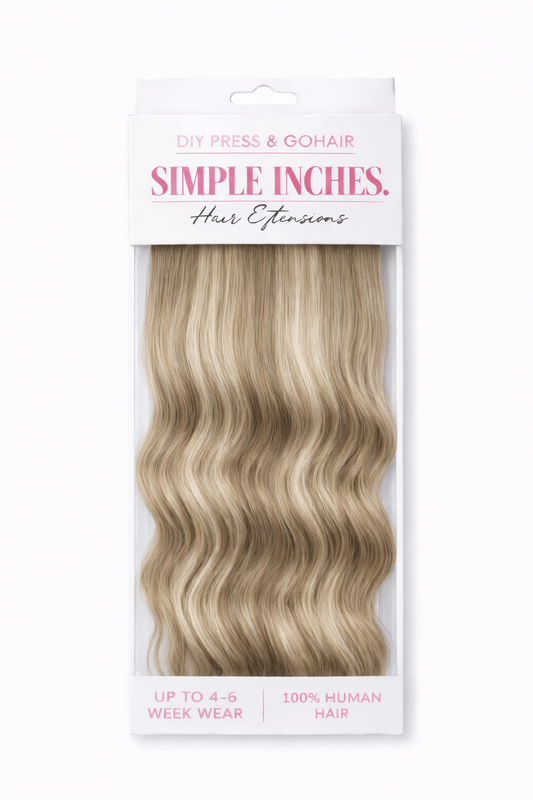 TOASTED COCONUT - Simple Inches. Hair Extensions