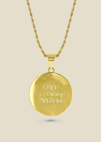 Hope in Every Season 14k Gold Vermeil Necklace