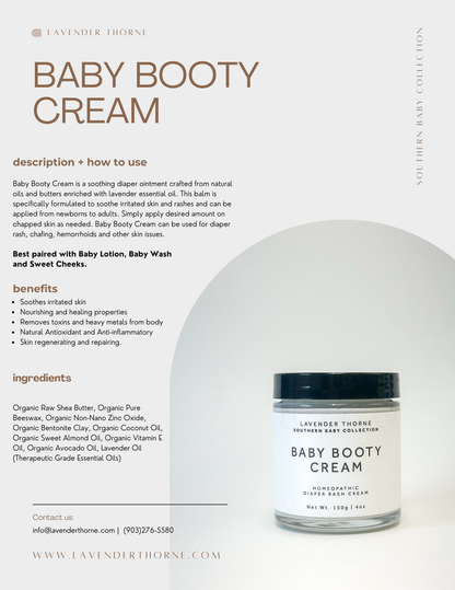 Baby Booty Cream - Pre-Order