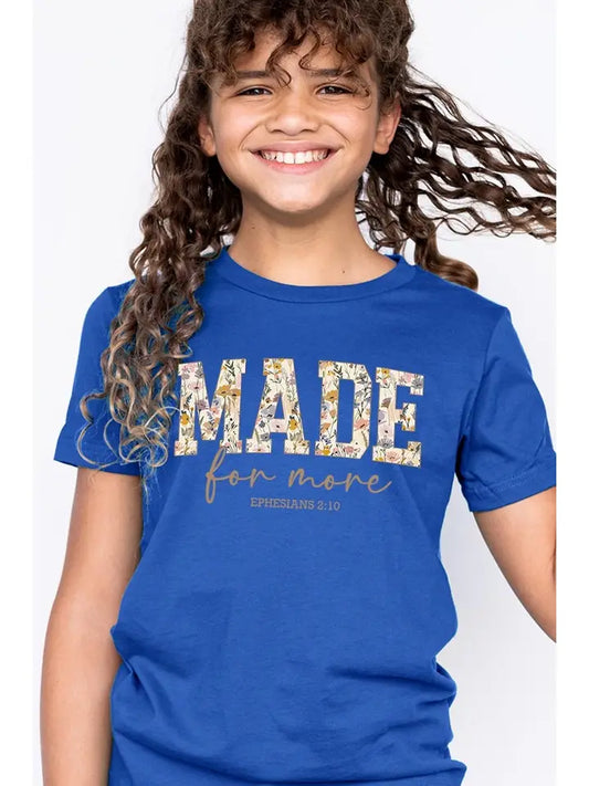 Made For More Faith Kids Graphic Tee