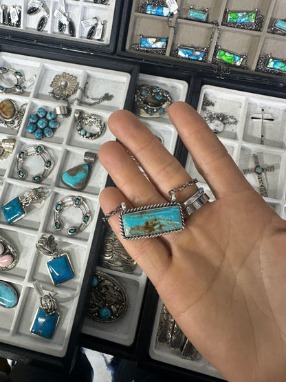 Johnny Dixon Navajo bar necklace