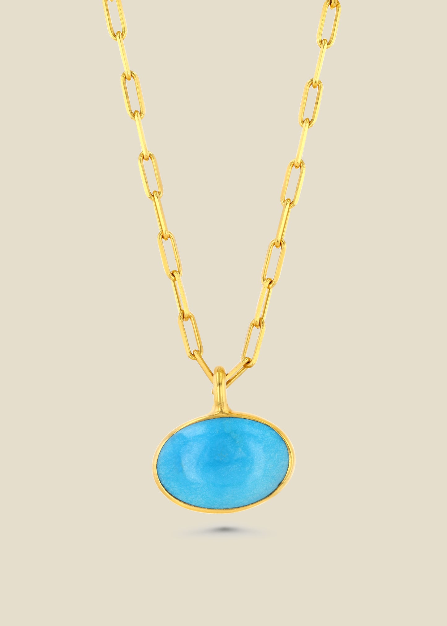 Full Circle Turquoise necklace