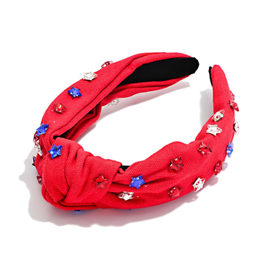 Sparkly USA headband