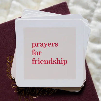 Prayers For Friendship Verse Card Set