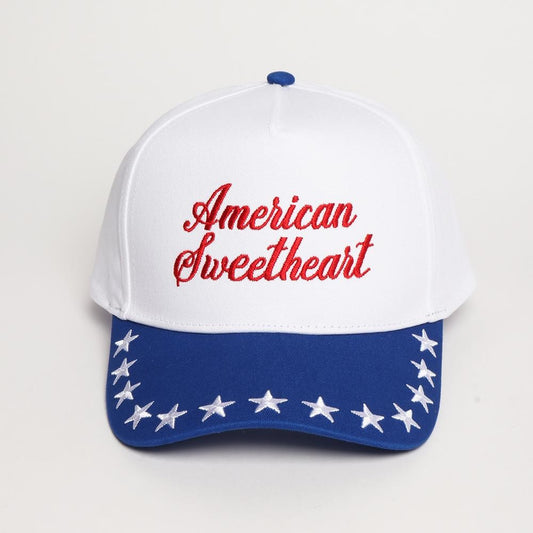 American Sweetheart Embroidered cap