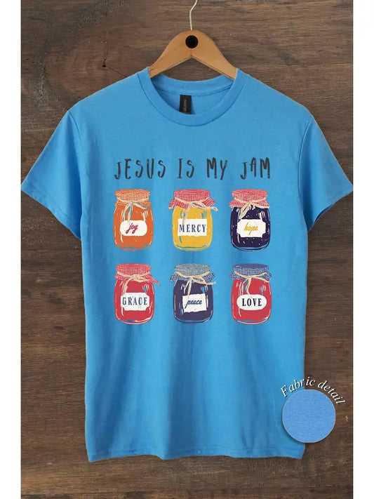 Jesus Is My Jam Graphic Heavy Cotton Tee