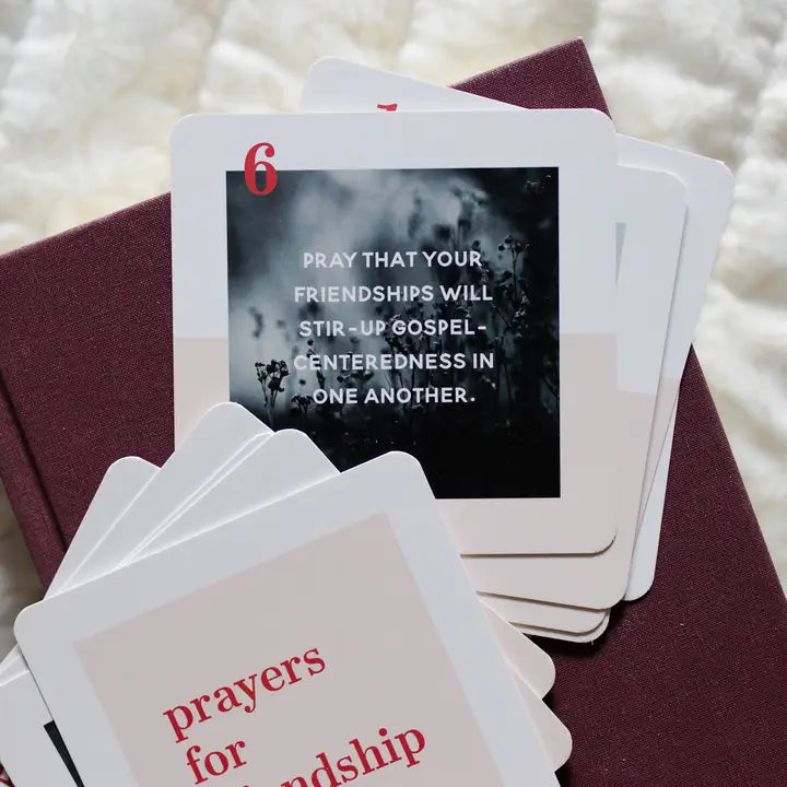 Prayers For Friendship Verse Card Set
