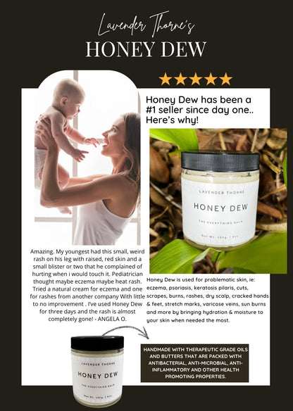 Honey Dew - Skin Calming Salve - Pre-Order