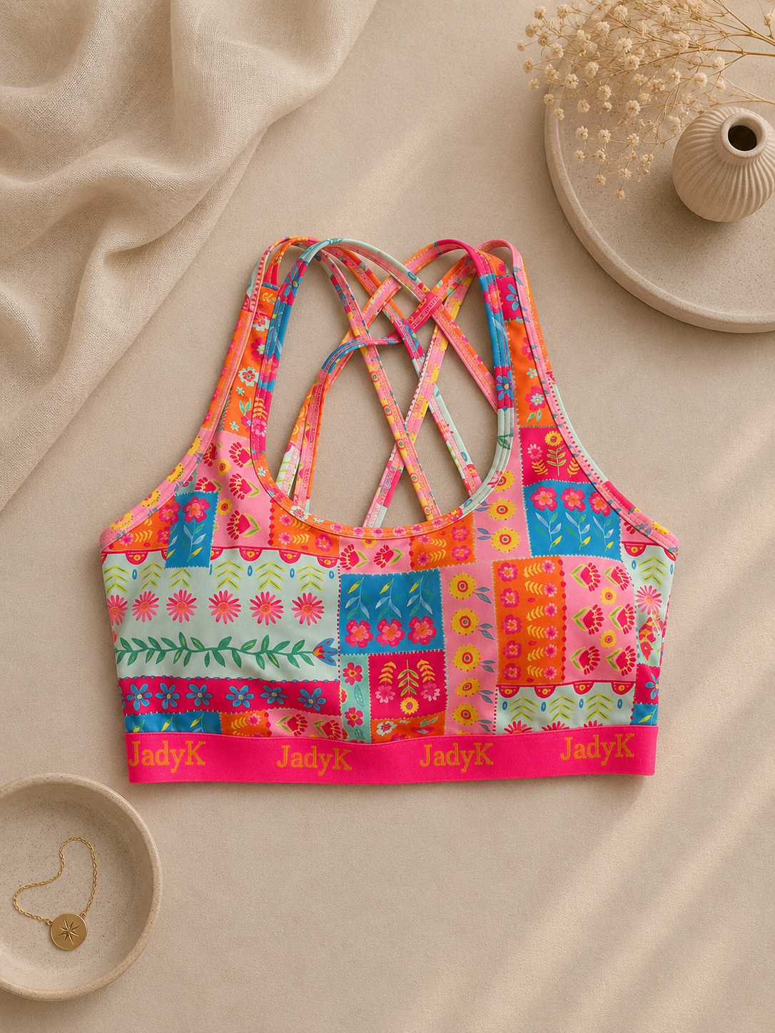 Pre-Order Arya Triple Criss-Cross Bralette | JadyK Ships Apx. 7.15