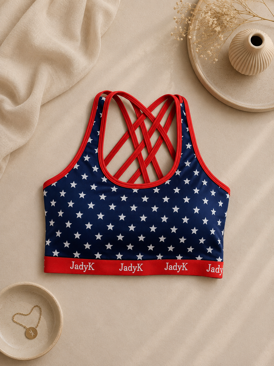 Pre-Order Arya Triple Criss-Cross Bralette | JadyK Ships Apx. 7.15