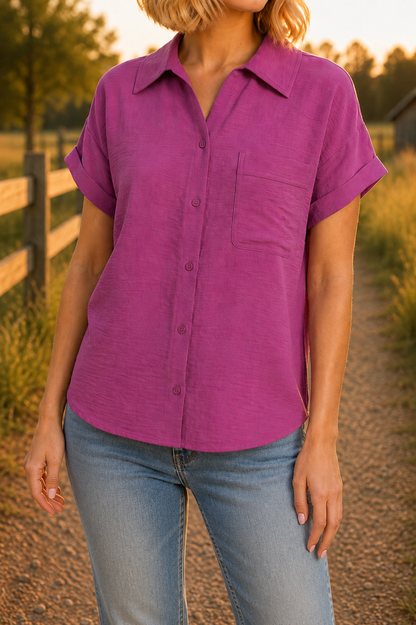 Staccato Collared Button Down Shirt