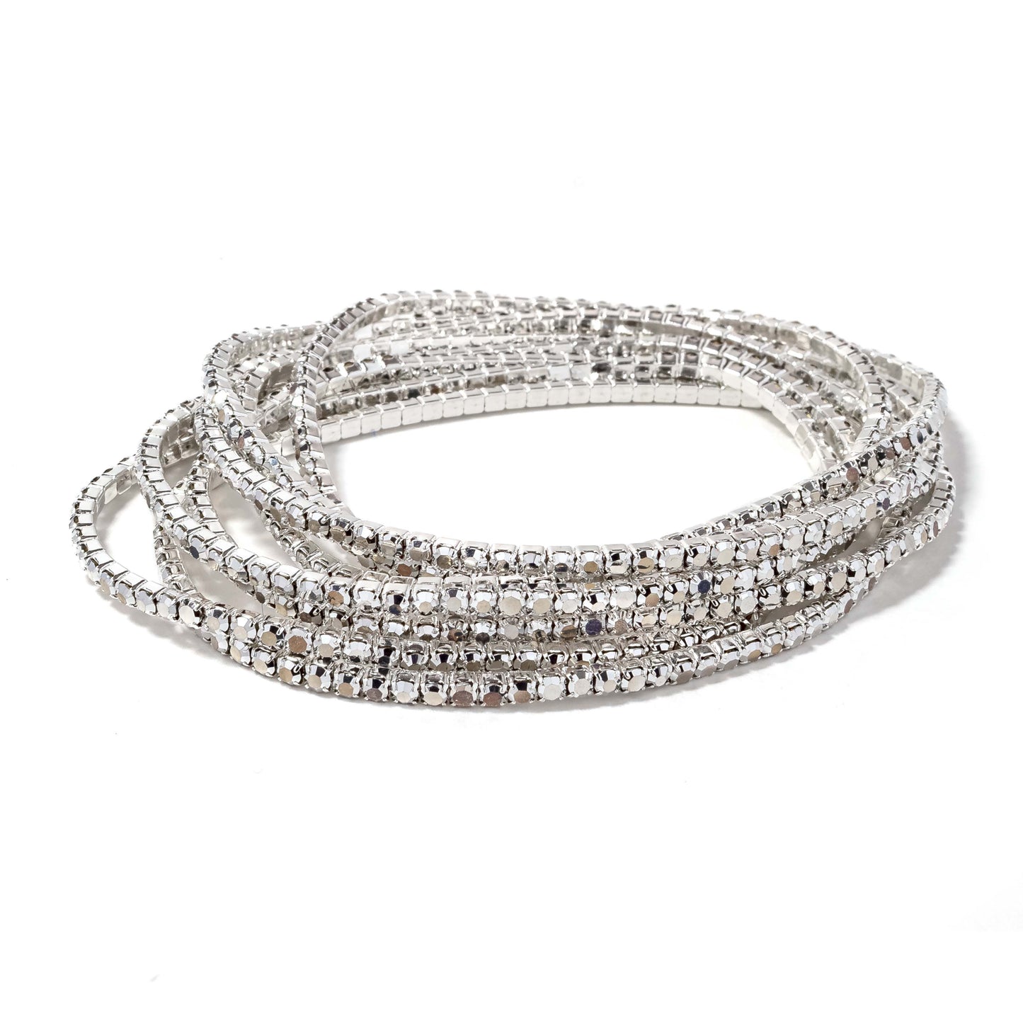 Confetti Galaxy Silver Set