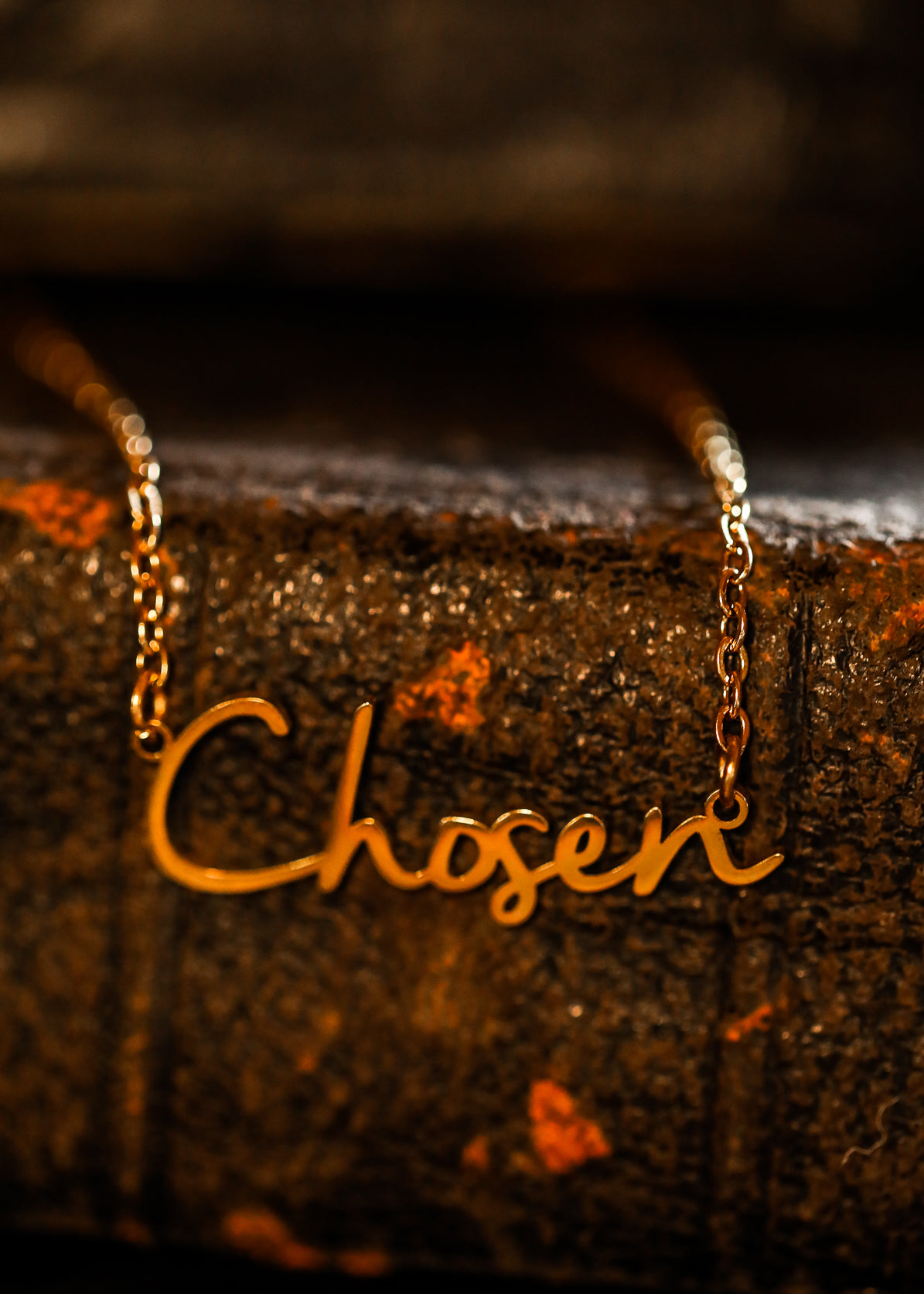 Chosen" custom necklace