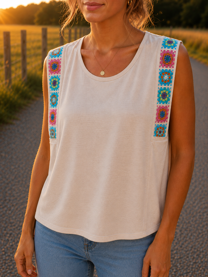 Every Season Embroidered Top