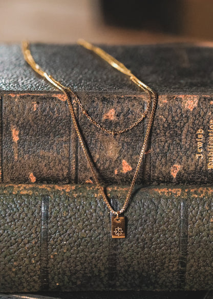 Faith over Fear Reversible Necklace