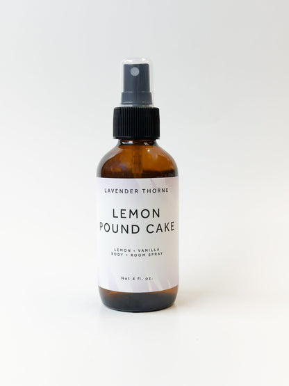 Lemon Pound Cake - Body Spray - Pre-Order