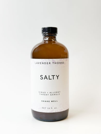 Salty -  Throat Gargle - Pre-Order