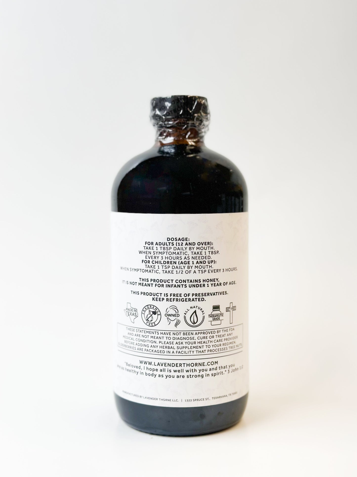 Elderberry Syrup - Pre-Order