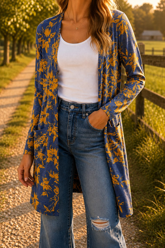 Pretty Days Floral Cardigan