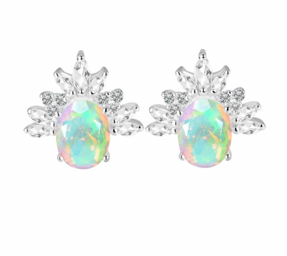 Be Bold Opal & Topaz Earrings