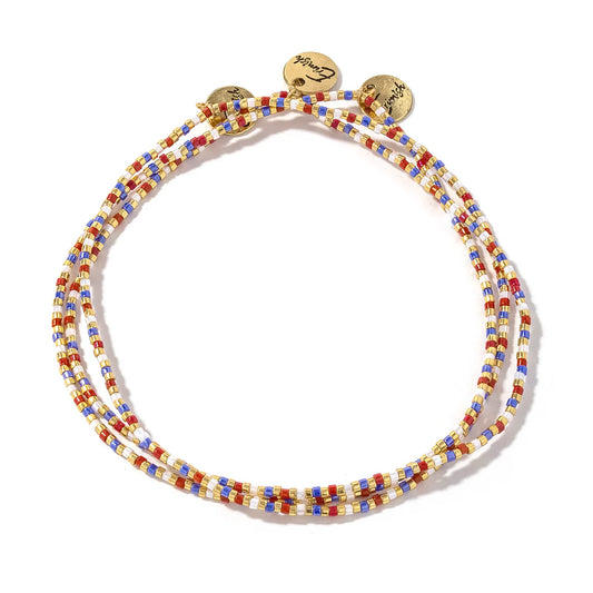 Erimish Snap Crackle Pop Anklet Stack