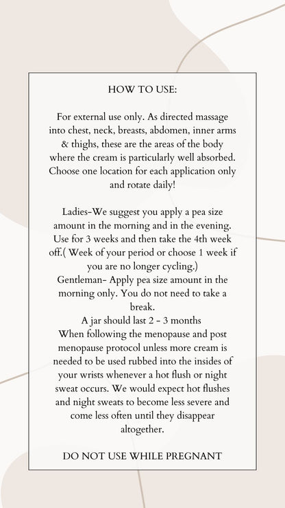 Wild Yam Cream - Pre-Order