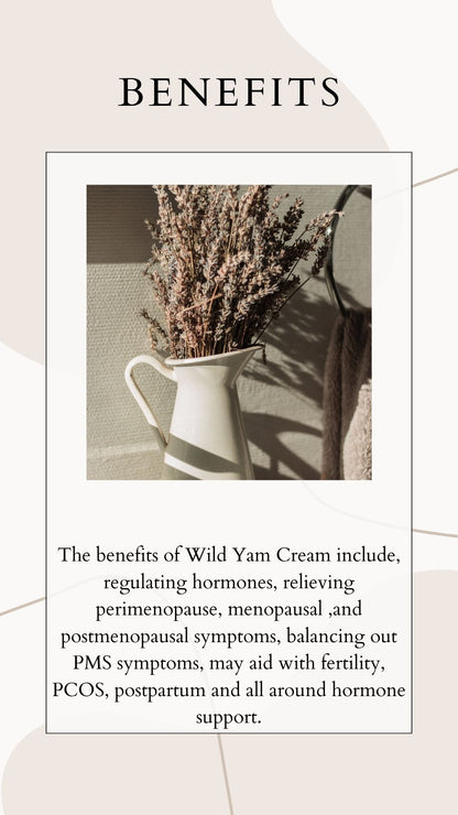 Wild Yam Cream - Pre-Order