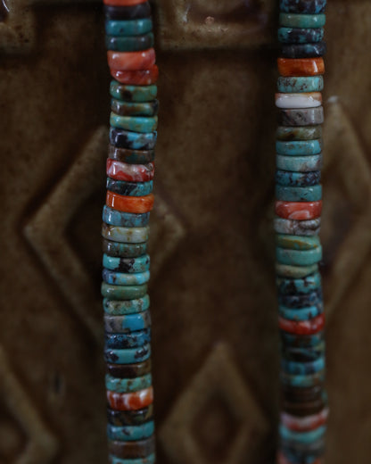 Natural Gemstone Beaded Drop Earrings