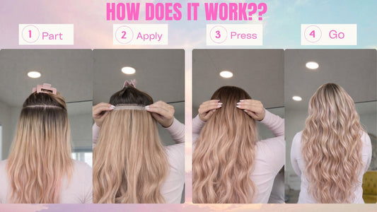 MALIBU FROST - Simple Inches. Hair Extensions
