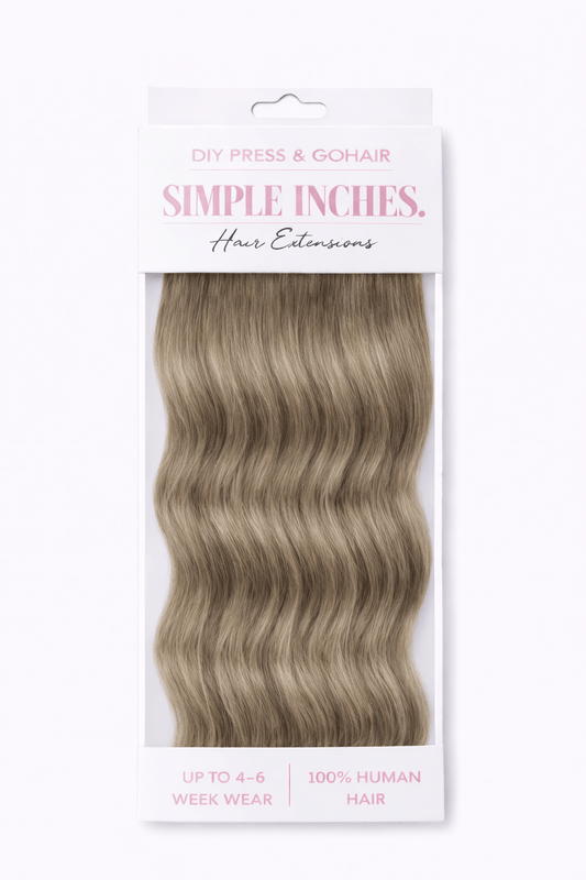 MUSHROOM BLONDE - Simple Inches. Hair Extensions
