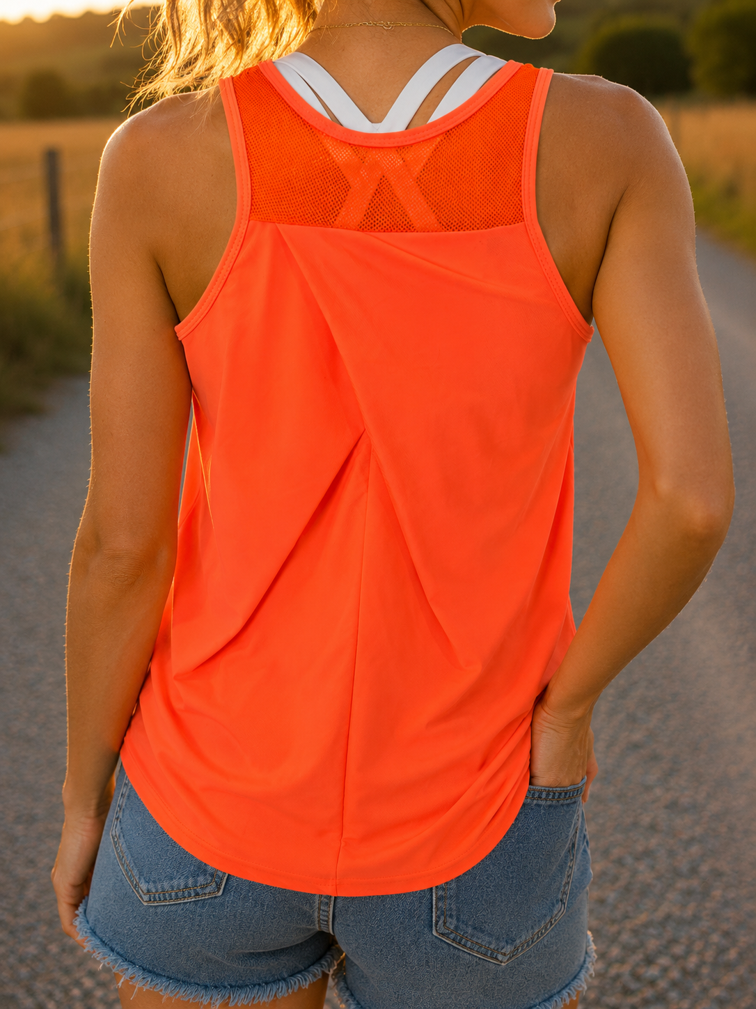 Neon Dreams Tank in Yellow or Orange