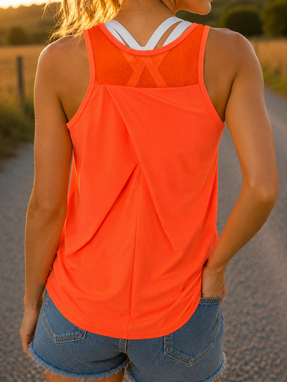 Neon Dreams Tank in Yellow or Orange
