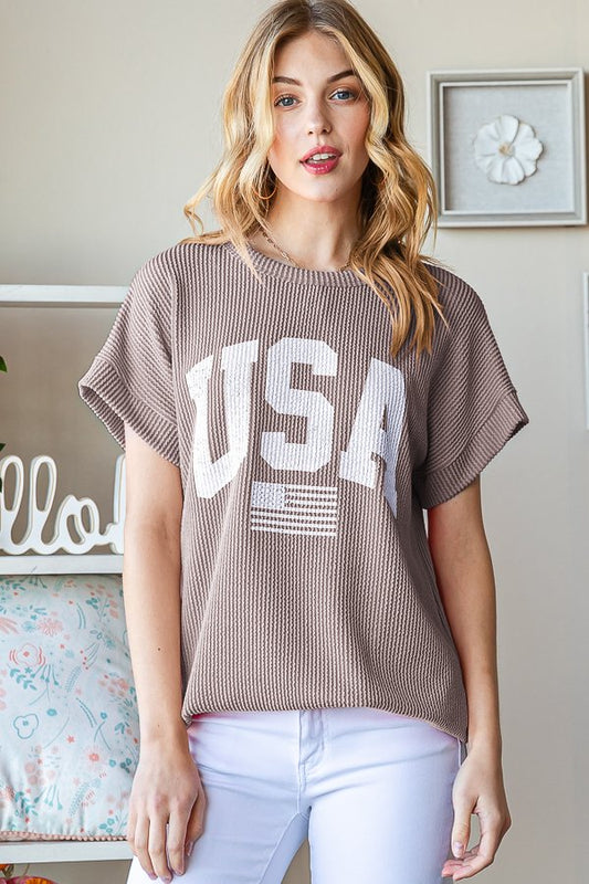 Pre-order USA printed top Heimish Deal