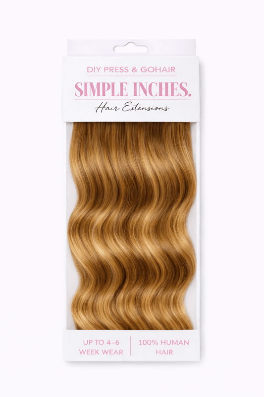 TOASTED PUMPKIN - Simple Inches. Hair Extensions