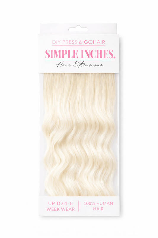 VANILLA SWIRL - Simple Inches. Hair Extensions